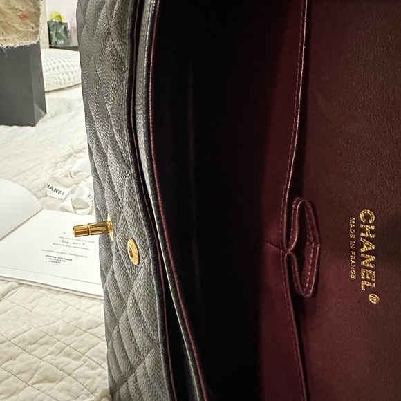 Chanel jumbo Classic Flap shoulder bag - Picture 8 of 14